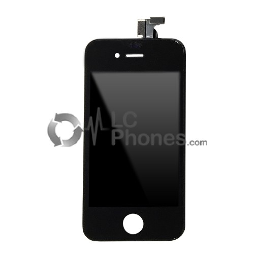 iPhone 4G - Full Front LCD Digitizer (Original Remaded) Black