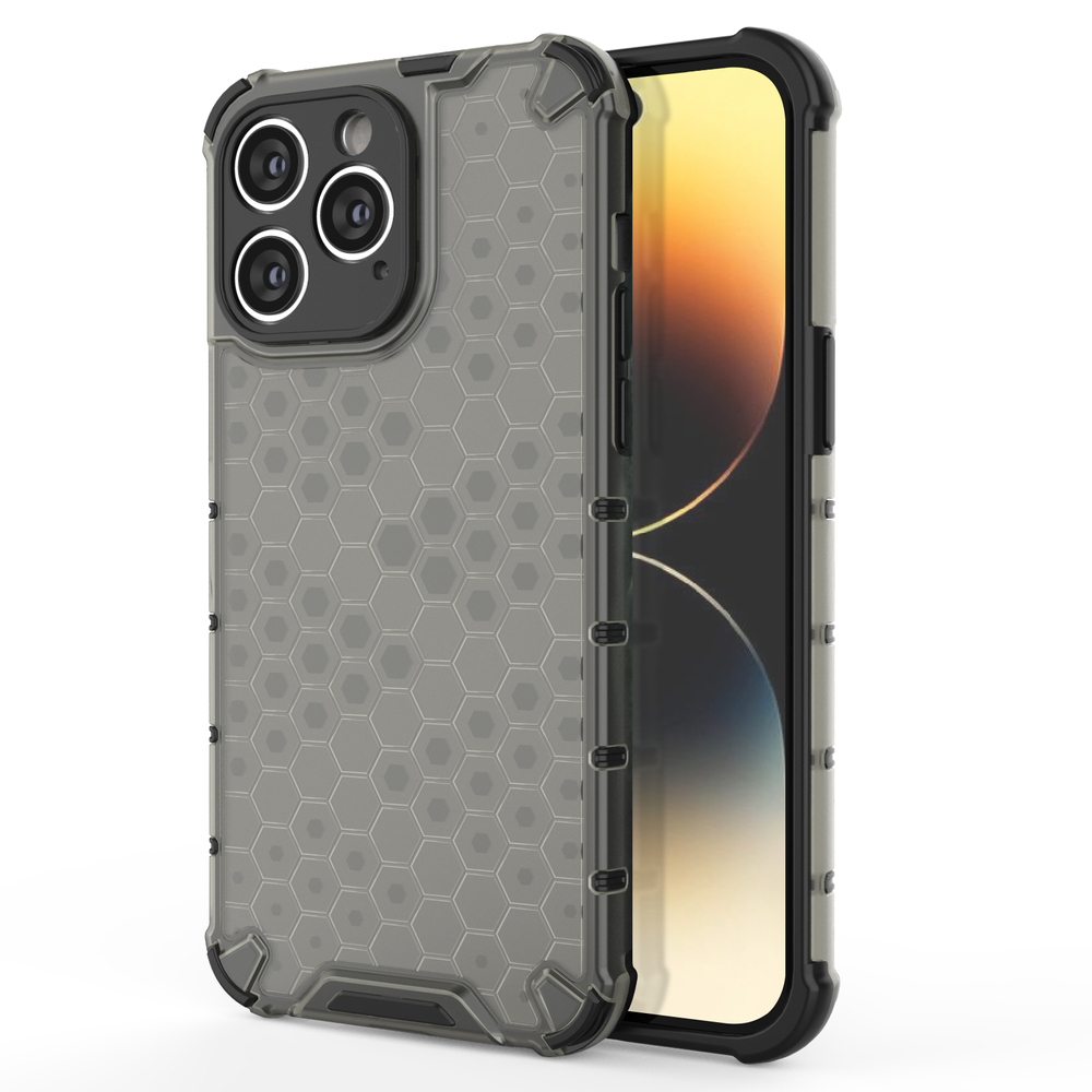 eng_pl_Honeycomb-case-for-iPhone-14-Pro-Max-armored-hybrid-cover-black-108036_1